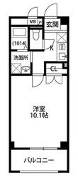 アンプルールフェールスリエの物件間取画像